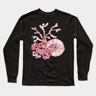 Marine life artwork Long Sleeve T-Shirt